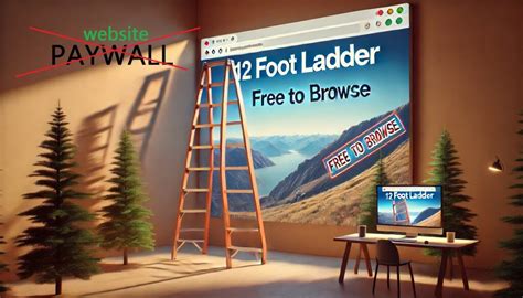 11 foot ladder paywall|12ft Ladder